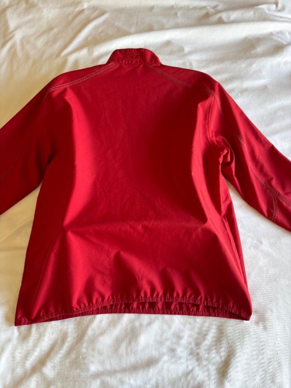 Kansas City Chiefs Cutter & Buck Red Half-Zip Pullover Jacket Mens Polyester Emb - Picture 11 of 12